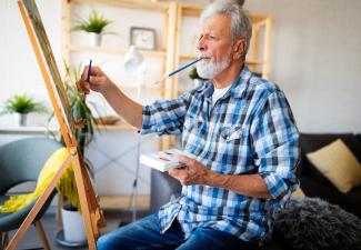 L'art pour stimuler les résidents d'ehpad