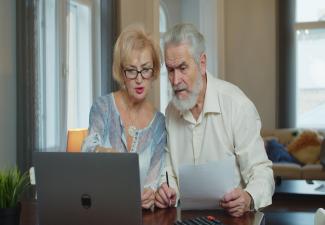 Concept de la Colocation entre seniors