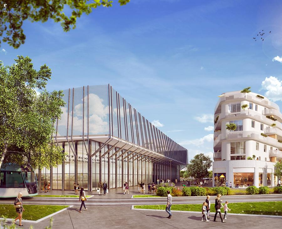 Inauguration de l'Ecoquartier à Meudon-La-Forêt