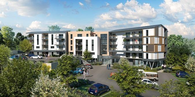 Nouvelle résidence seniors Domitys à Morlaix