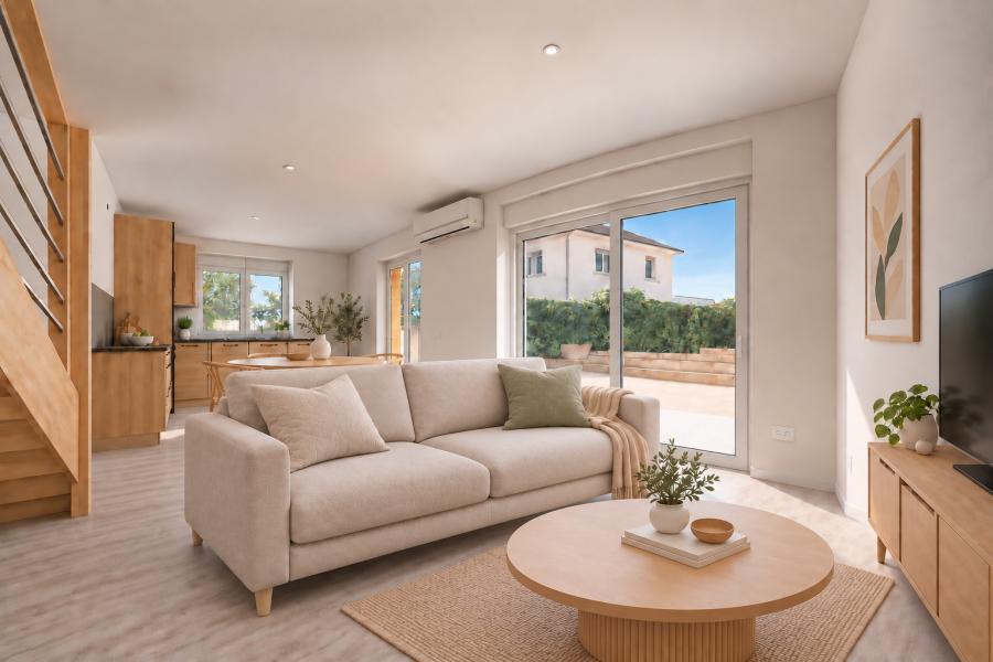 Pavillon plain-pied avec terrasse – À 5 min de Colmar